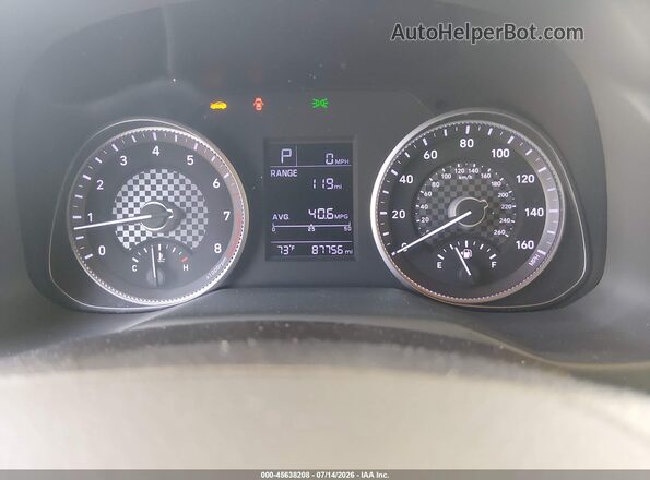 5NPD74LF6KH489420 2019 HYUNDAI ELANTRA Blue Вид задніх сидінь