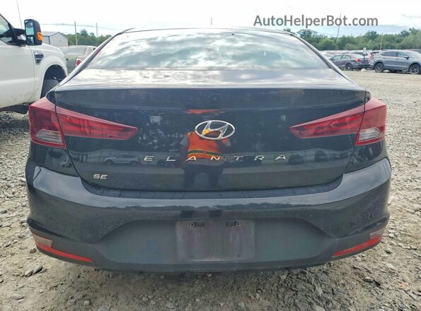 5NPD74LF6LH565042 2020 HYUNDAI ELANTRA Black უკანა ხედი