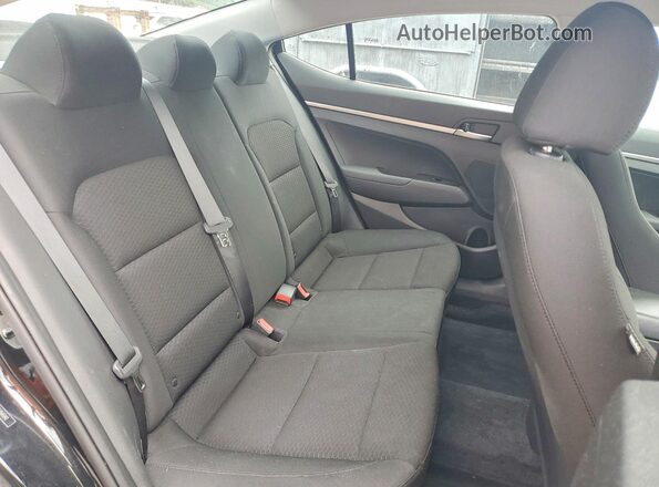 5NPD74LF6LH565042 2020 HYUNDAI ELANTRA Black უკანა სავარძლების ხედი