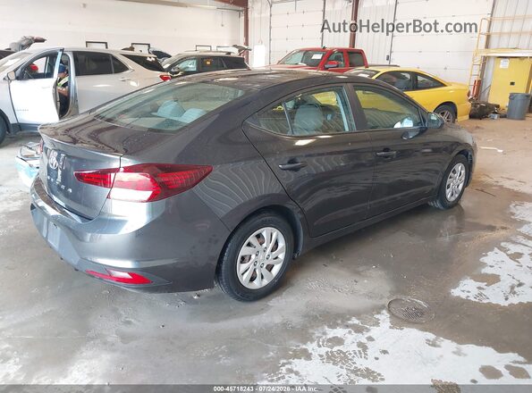 5NPD74LF6LH603692 2020 HYUNDAI ELANTRA Серый Задняя правая четверть