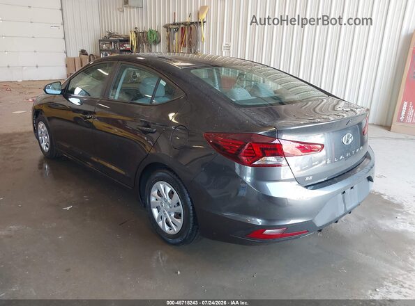 5NPD74LF6LH603692 2020 HYUNDAI ELANTRA Серый Задняя левая четверть