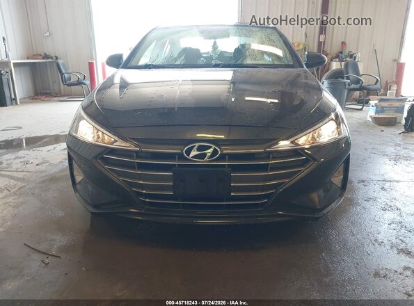 5NPD74LF6LH603692 2020 HYUNDAI ELANTRA Серый Вид задней части салона