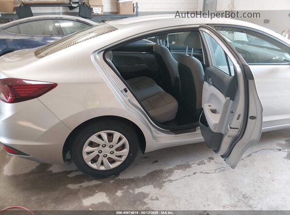 5NPD74LF6LH615776 2020 HYUNDAI ELANTRA Silver VIN კოდის სტიკერის ხედი