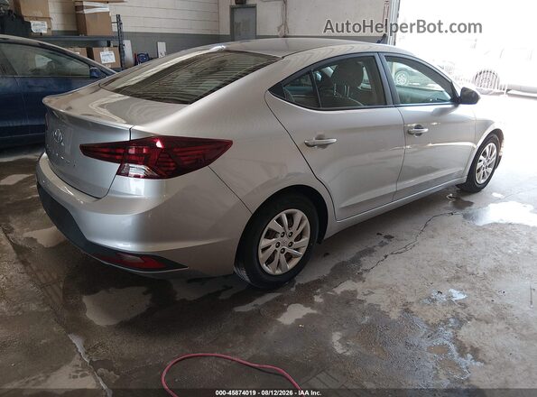 5NPD74LF6LH615776 2020 HYUNDAI ELANTRA Silver უკანა მარჯვენა