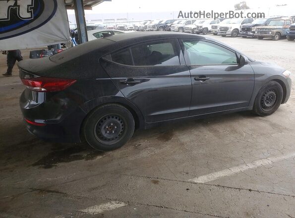 5NPD74LF7HH166972 2017 HYUNDAI ELANTRA Black Rear right