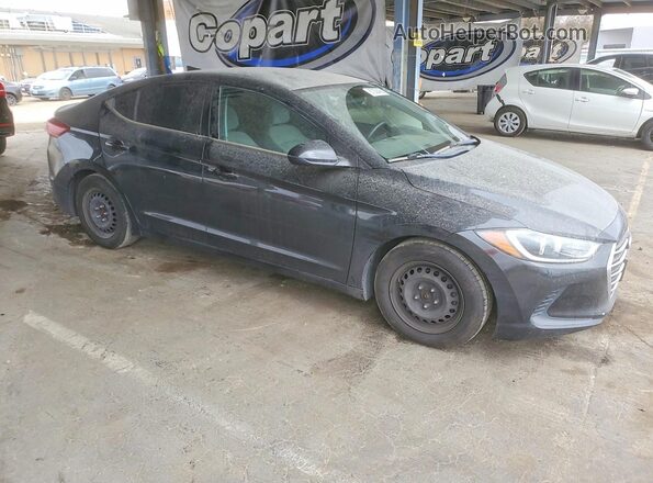 5NPD74LF7HH166972 2017 HYUNDAI ELANTRA Black Front right