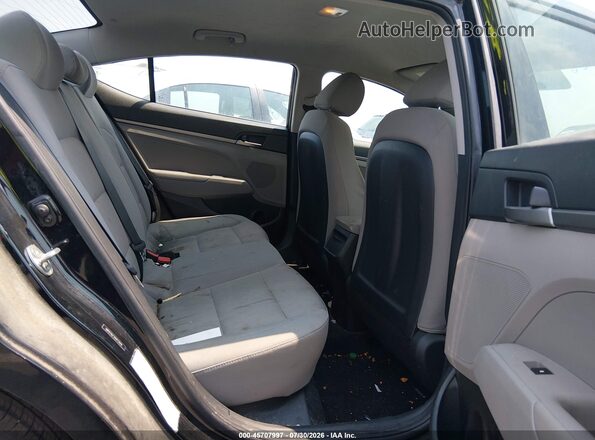 5NPD74LF7HH173419 2017 HYUNDAI ELANTRA Black VIN კოდის სტიკერის ხედი