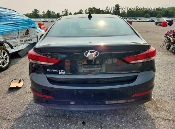 5NPD74LF7HH175672 2017 HYUNDAI ELANTRA Black Vista trasera