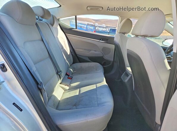 5NPD74LF7HH182248 2017 HYUNDAI ELANTRA Silver Вид задніх сидінь