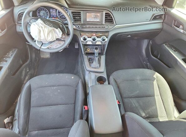 5NPD74LF7KH423670 2019 HYUNDAI ELANTRA Gray Вид панелі приладів