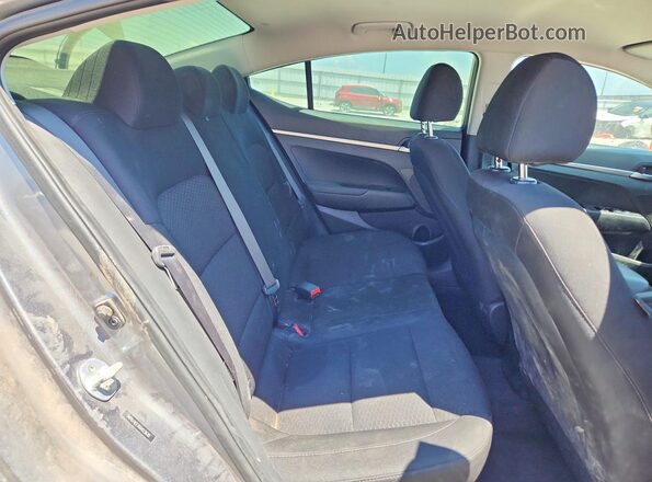 5NPD74LF7KH423670 2019 HYUNDAI ELANTRA Gray Вид задніх сидінь