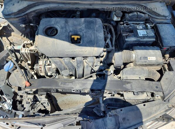 5NPD74LF7KH423670 2019 HYUNDAI ELANTRA Gray Вид задньої частини салону
