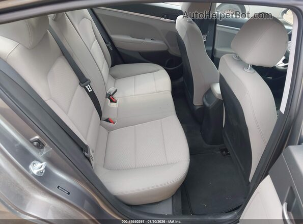 5NPD74LF7KH486039 2019 HYUNDAI ELANTRA Gray VIN sticker view