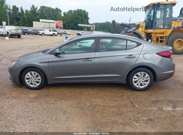5NPD74LF7KH486039 2019 HYUNDAI ELANTRA Gray 360 interior view