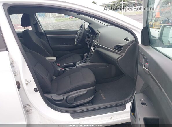 5NPD74LF7KH491113 2019 HYUNDAI ELANTRA White Front interior view