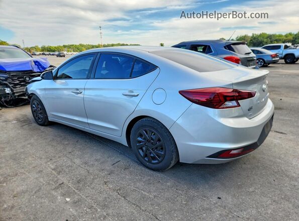 5NPD74LF7KH495940 2019 HYUNDAI ELANTRA Silver უკანა მარცხენა