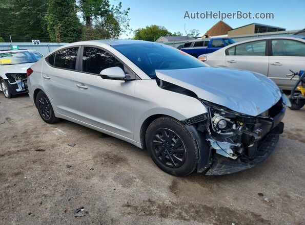 5NPD74LF7KH495940 2019 HYUNDAI ELANTRA Silver წინა მარჯვენა