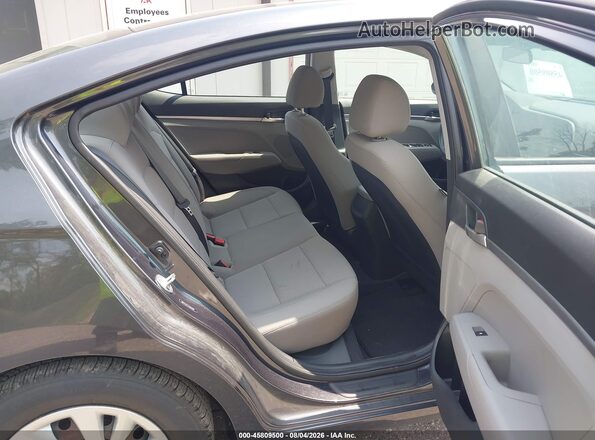 5NPD74LF7LH603488 2020 HYUNDAI ELANTRA Gray Вид наклейки з VIN-кодом