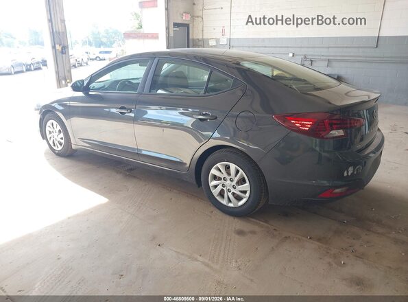 5NPD74LF7LH603488 2020 HYUNDAI ELANTRA Gray Задня ліва чверть