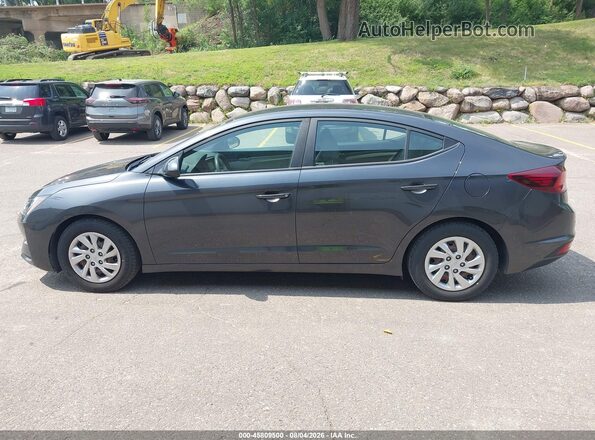 5NPD74LF7LH603488 2020 HYUNDAI ELANTRA Gray Панорамний вид салону 360°