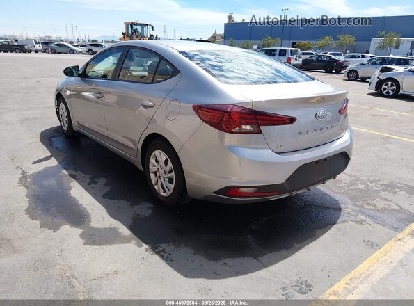 5NPD74LF7LH612157 2020 HYUNDAI ELANTRA Silver Задня ліва чверть