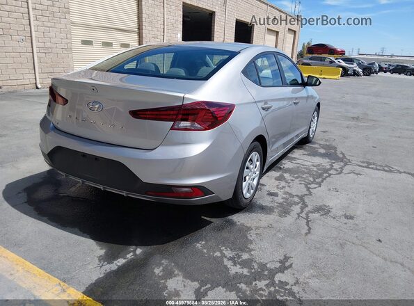 5NPD74LF7LH612157 2020 HYUNDAI ELANTRA Silver Задня права чверть