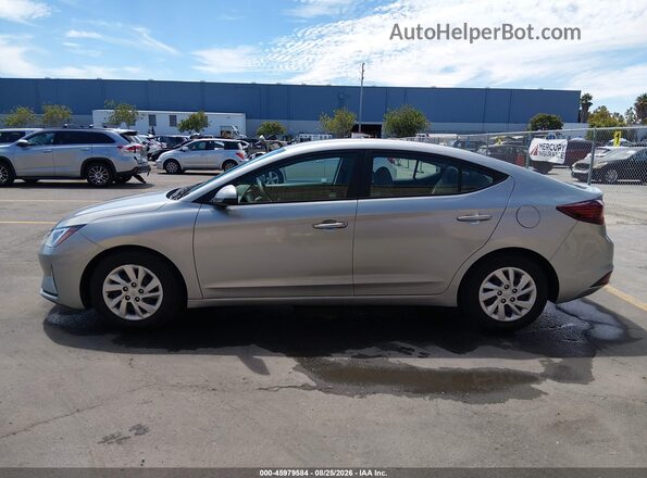 5NPD74LF7LH612157 2020 HYUNDAI ELANTRA Silver 