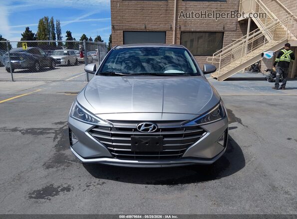 5NPD74LF7LH612157 2020 HYUNDAI ELANTRA Silver Вид задньої частини салону