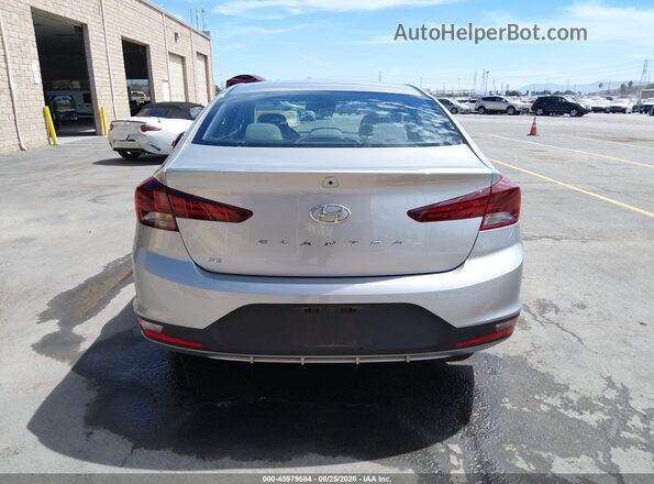 5NPD74LF7LH612157 2020 HYUNDAI ELANTRA Silver 