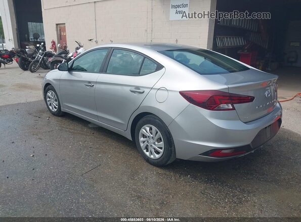 5NPD74LF7LH612479 2020 HYUNDAI ELANTRA Silver Rear left