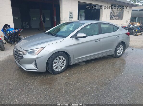 5NPD74LF7LH612479 2020 HYUNDAI ELANTRA Silver Front left
