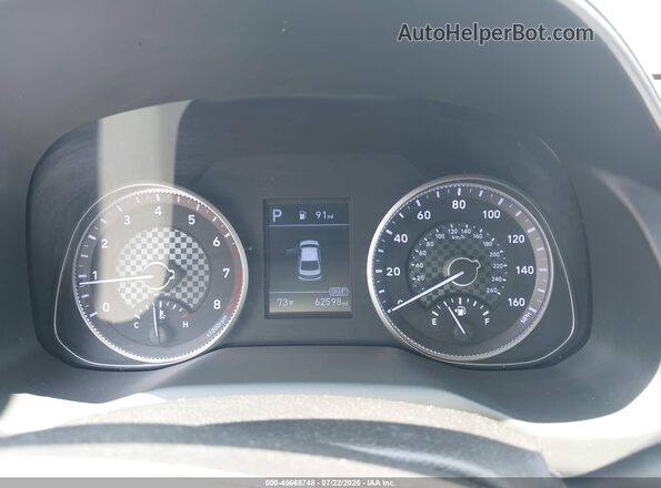 5NPD74LF7LH615706 2020 HYUNDAI ELANTRA Белый Вид задних сидений