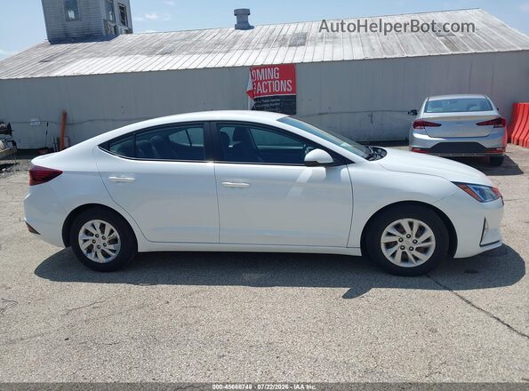 5NPD74LF7LH615706 2020 HYUNDAI ELANTRA Белый Панорамный вид салона 360°