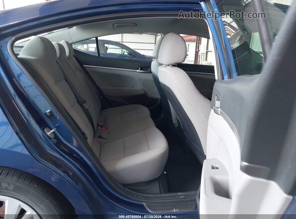 5NPD74LF7LH616323 2020 HYUNDAI ELANTRA Blue Widok naklejki z numerem VIN