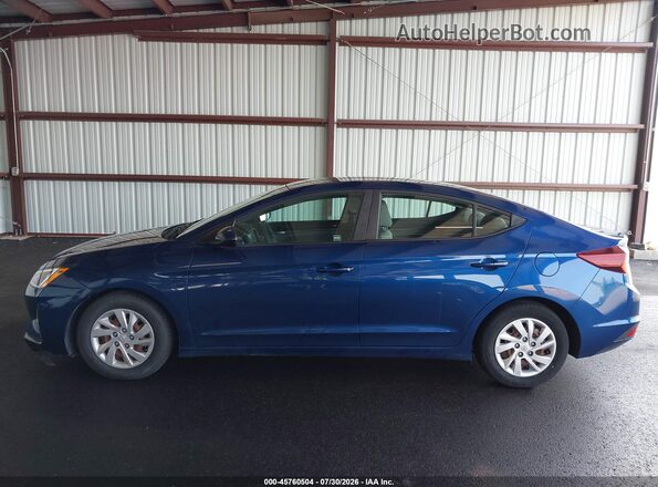 5NPD74LF7LH616323 2020 HYUNDAI ELANTRA Blue 