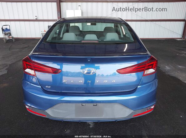 5NPD74LF7LH616323 2020 HYUNDAI ELANTRA Blue 