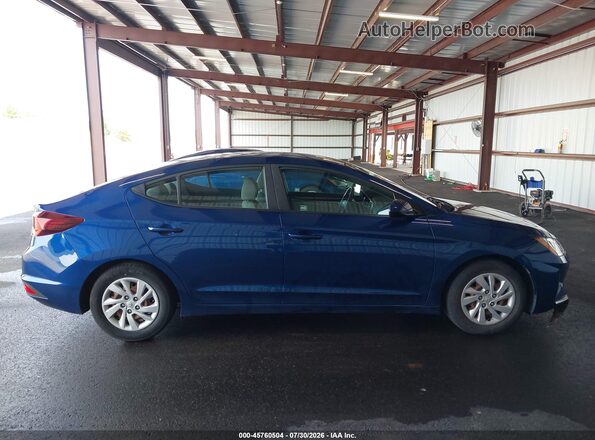 5NPD74LF7LH616323 2020 HYUNDAI ELANTRA Blue 
