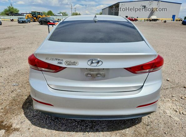 5NPD74LF8HH088928 2017 HYUNDAI ELANTRA Silver Rear view