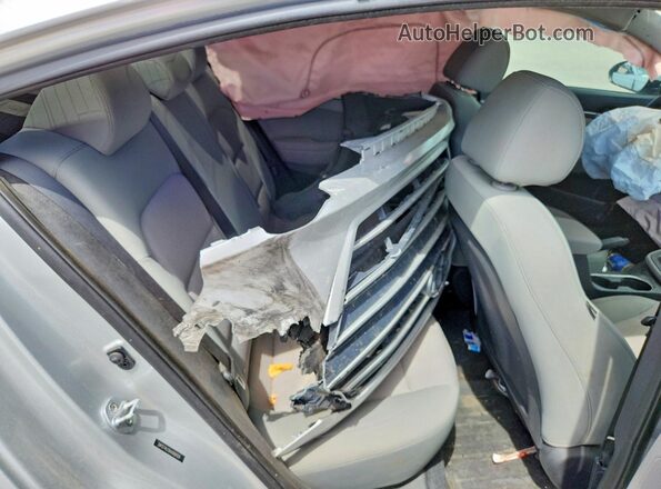 5NPD74LF8HH088928 2017 HYUNDAI ELANTRA Silver Rear seats view