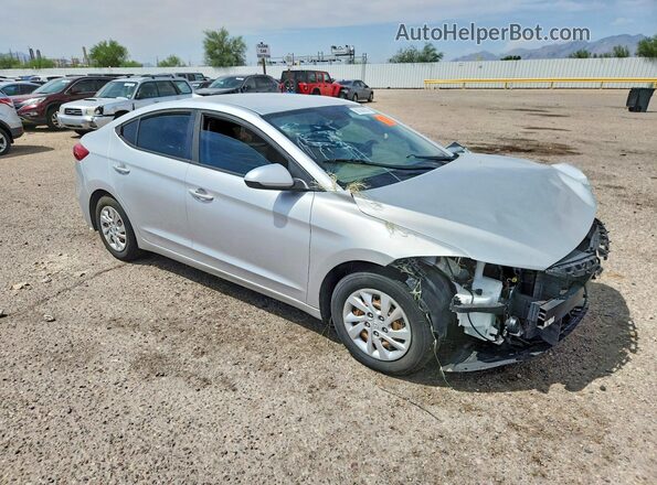 5NPD74LF8HH088928 2017 HYUNDAI ELANTRA Silver Front right