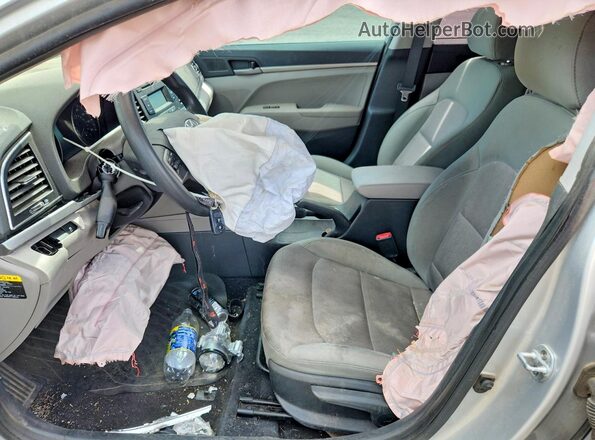 5NPD74LF8HH088928 2017 HYUNDAI ELANTRA Silver Front interior view