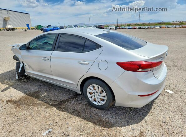 5NPD74LF8HH088928 2017 HYUNDAI ELANTRA Silver Rear left