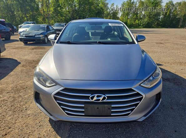 5NPD74LF8HH089884 2017 HYUNDAI ELANTRA Серебряный Вид спереди