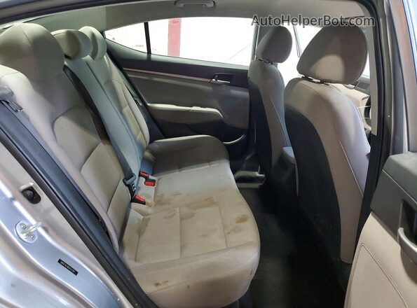 5NPD74LF8HH137397 2017 HYUNDAI ELANTRA Silver უკანა სავარძლების ხედი