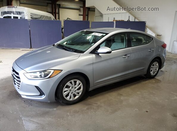 5NPD74LF8HH137397 2017 HYUNDAI ELANTRA Silver სალონის 360-გრადუსიანი ხედი