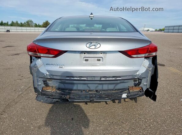 5NPD74LF8HH183019 2017 HYUNDAI ELANTRA Silver Widok z tyłu