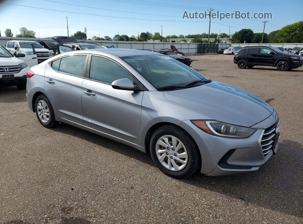 5NPD74LF8HH183019 2017 HYUNDAI ELANTRA Silver Przód prawy
