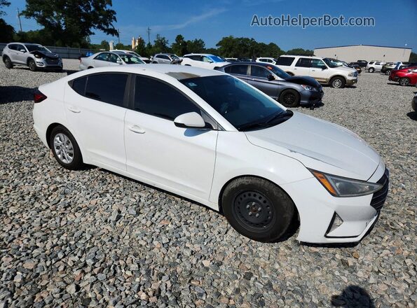 5NPD74LF8KH449453 2019 HYUNDAI ELANTRA White Առջևի աջ