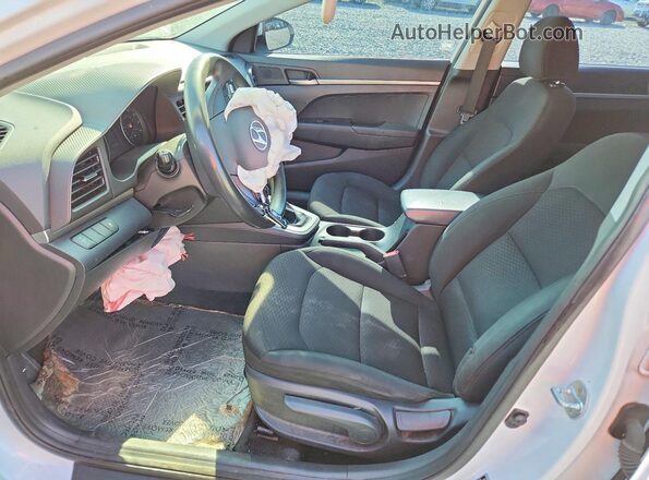 5NPD74LF8KH449453 2019 HYUNDAI ELANTRA White Սալոնի դիմացի տեսք