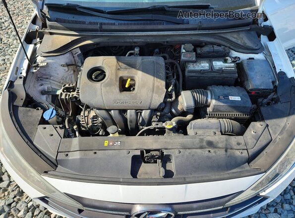 5NPD74LF8KH449453 2019 HYUNDAI ELANTRA White Սալոնի հետևի տեսք